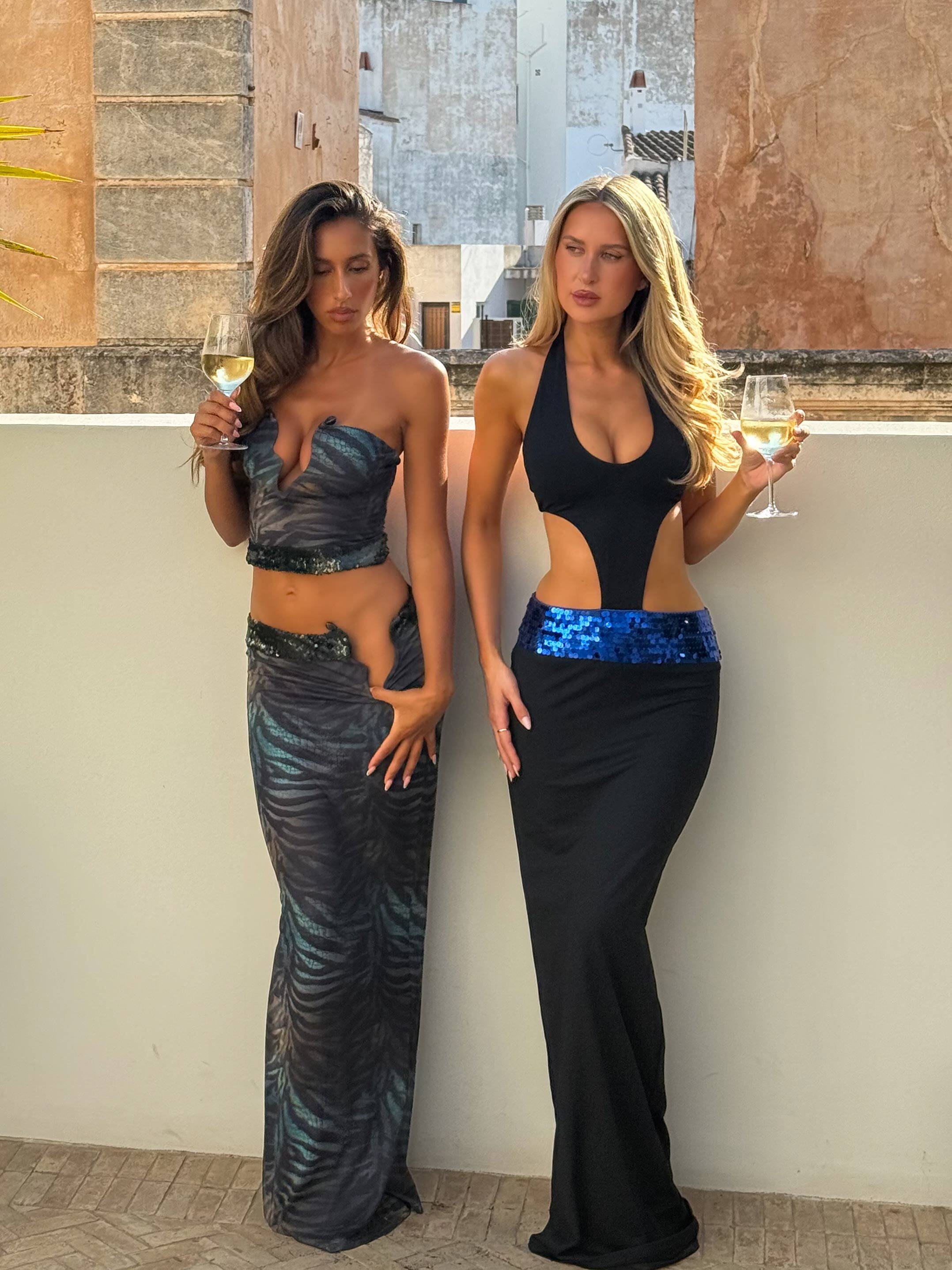 SERAPHONE MAXI DRESS BLACK